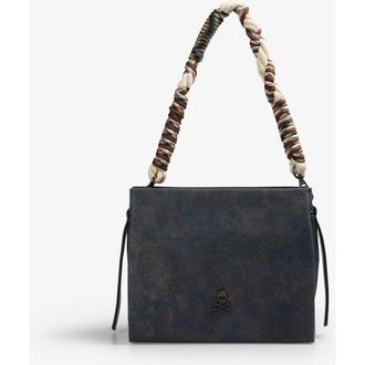 Scalpers Fab Cord Mini Bag in Navy at Nordstrom