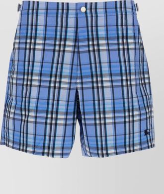 Burberry mens selkirk sr swim shorts logo