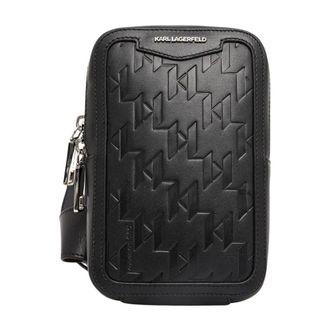 Karl Lagerfeld Hombre, Bolsos, Negro, Talla: ONE Size