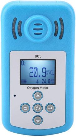 OEM Detector De Gas Port&aacute;til Con Pantalla Digital (o2) 803 En Color Azul, 10&deg;50&deg;