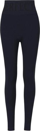 Perfect Moment Zwarte thermische legging met vochtafvoerend materiaal - Dames - Leggings - Zwart - S - Nylon - Broeken