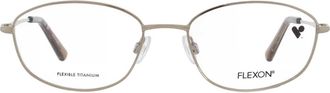 Flexon Demo Oval Ladies Eyeglasses FLEXON W3039 710 53