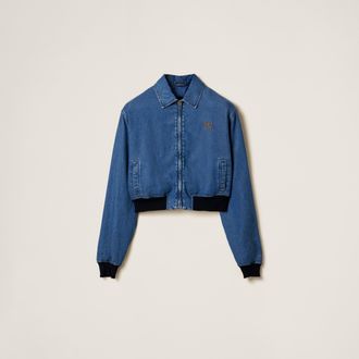 Miu Miu Denim blouson jacket