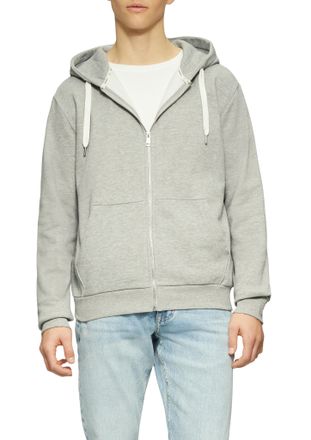 QS by s.Oliver Kapuzensweatshirt QS, Herren, Gr. XXL, grau, Sweatware, Obermaterial: 75% Baumwolle, 20% Polyester, 5% Viskose, unifarben, regular fit normal, ohne Au