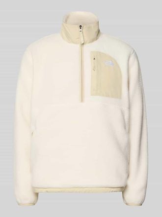 The North Face Fleecepullover mit Napoleontasche Modell YUMIORI in Offwhite, Gr&ouml;&szlig;e XXL