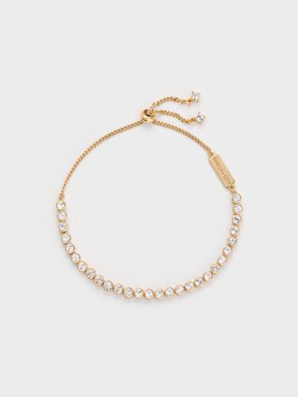 Charles & Keith Paige Crystal Tennis Bracelet