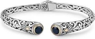 Samuel B. Bali Design Tipped Bangle in Onyx at Nordstrom Rack