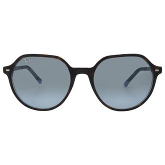 Ray-Ban Thalia Blue Gradient Square Unisex Sunglasses RB2195 13163M 53