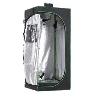 OUTSUNNY Tenda Da Coltivazione Idroponica In Mylar E Oxford 600d Per Riflettere