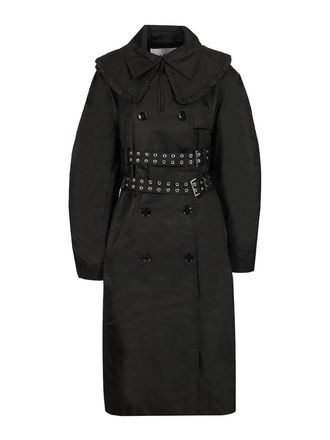 Ganni Duchesse Nylon Trenchcoat