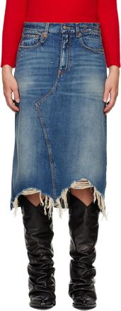 スカート CHLOE BLUE COTTON MIDI SKIRT Chloé Blue Cotton Midi Skirt from $791.00 - on Stylight