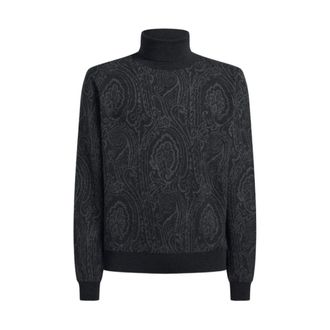 Etro Heren, Truien, Zwart, Maat: XL