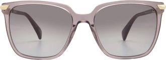 Rag & Bone Rag & Bone Brown Grey Sport Ladies Sunglasses RNB1066/S 0KB7/81 55