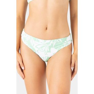 Roxy Oceanside Hipster Bikini Bottoms in Seafoam at Nordstrom Rack, Size Medium