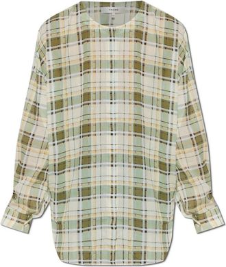 Frame Denim Donna, Camicette, Verde, L, new