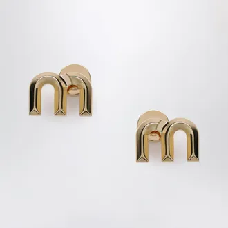 Miu Miu Orecchini oro in ottone