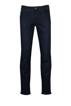 Brax Mens Chuck Denim Jeans Dark - Blue - Size 36W/34L