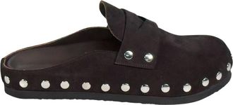 Vic Mati&eacute; Sabot in Camoscio Boho - - Shoes - Donna - Marrone - 37 EU
