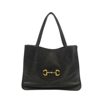 Gucci Pre-owned Tote Bags, female, Black, Size: ONE SIZE Pre-owned Vintage Tote Bag