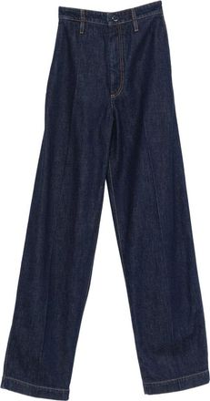 Sportmax Decorative-stitching Jeans