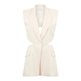 Patrizia Pepe Mujer, Chaquetas, Beige, Talla: L