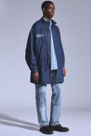 Levi's Parka Fishtail - Hombre - XL - Azul / Blue Fishtail Marine