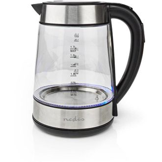 Nedis Hervidor Inal&aacute;mbrico 1,7l 2200w Transparente - Kawk320egs