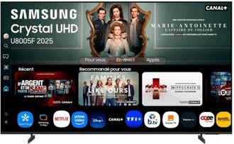 Samsung Televisore Crystal UHD 4K - Samsung - 50 pollici - Smart TV - Bluetooth - Wi-Fi - Airplay - HDR10+ - Crystal Processor 4K
