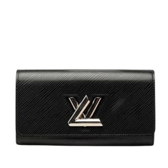 Louis Vuitton Pre-owned Portefeuille Twist Epi Long Wallet - - Pre-owned - Donna - Nero - ONE SIZE