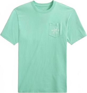 Southern Tide Mens Sunrise Short Sleeve Tee In Garden Grove