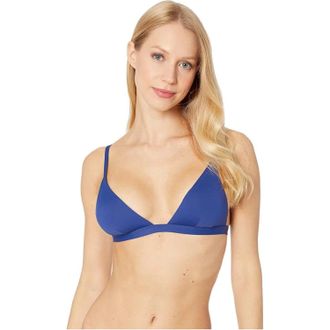 Vitamin A Moss Sapphire EcoLux Top Womens Blue Stretch Swimwear Beach JZZ344