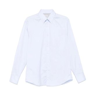 Brunello Cucinelli Formal Shirts, male, Blue, S, Clear Blue Button-Up Shirt