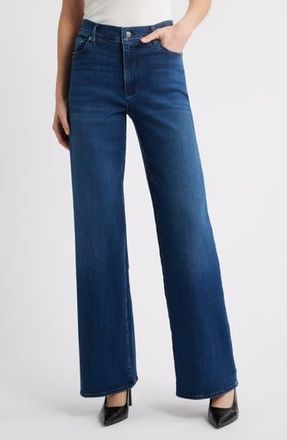 Frame Denim Long Le Slim Palazzo High Waist Wide Leg Jeans in Keepsake at Nordstrom Rack, Size 24