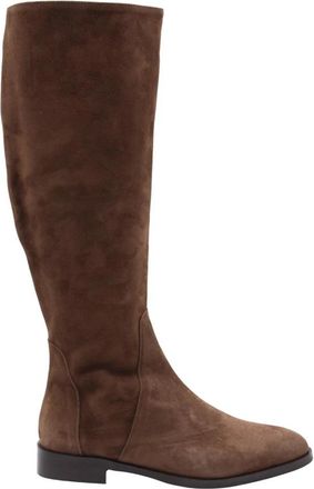&Egrave; Mia Heron Stijlvolle Laarzen - Dames - Hoge Laarzen - Bruin - 37 EU - Schoenen