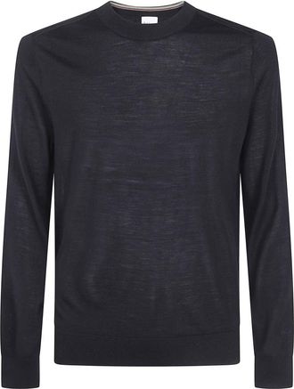 Paul Smith Crew Neck Sweater - Heren - Ronde hals truien - Zwart - S - Truien & Vesten