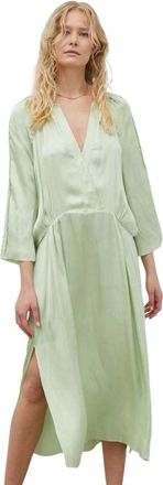 Day Birger Et Mikkelsen Maxi Jurk - Dames - Casual kleedjes - Groen - XS - Polyester - Kleedjes