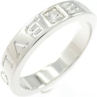 Bulgari White Gold (18K) Band Ring (Pre-Owned)
