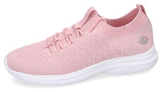 Dockers by Gerli Slip-On Sneaker DOCKERS BY GERLI, Damen, Gr. 36, rosa, Textil, Schuhe Slip-On Sneaker, Sneaker, Schlupfschuh, Freizeitschuh mit ultraleichter Sohle
