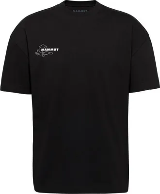 Mammut Mammut Base Relaxed T-Shirt Glacier T-Shirt f&uuml;r Herren | schwarz