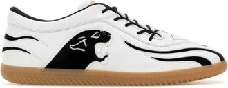 Valentino Garavani Sneakers - Heren - Sneakers - Wit - 41 1/2 EU - Leer - Schoenen