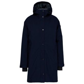 Stoic Mountainwool MMXX UppsalaSt. Oversized Coat Mantel f&uuml;r Damen | blau
