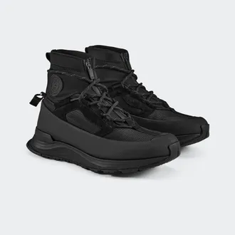Canada Goose Sneaker haute de sentier Glacier pour femmes (Femmes, Smokey Sage/Snowcap, US 8.5)