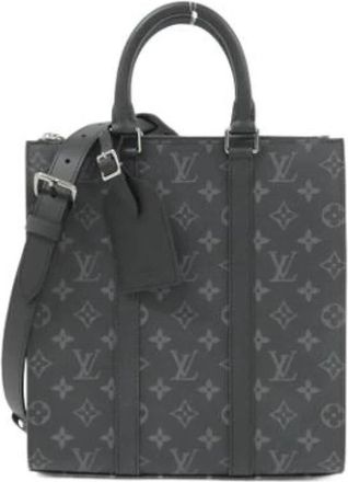 Louis Vuitton Pre-owned Monogram Eclipse Handbag - Dames - Vintage Handtas - Zwart - ONE Size - Vintage