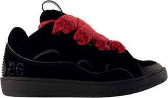 Lanvin Sneakers Curb in Jersey - - Shoes - Uomo - Nero - 42 EU