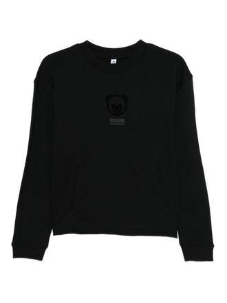 Moschino Teddy Bear Sweatshirt With Logo Motif