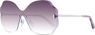 Ted Baker Rose Gold Mono Lens Zonnebril - Dames - Zonnebrillen - Roze - ONE Size - Accessoires