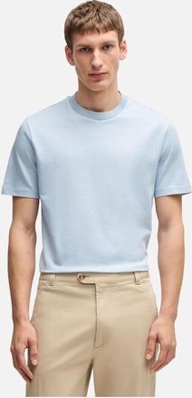 HUGO BOSS Mens H-Thompson 432 T-Shirt - Blue - Size: 42