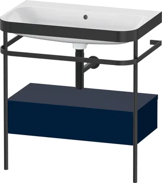 Duravit Duravit Happy D.2 Plus C-bonded Set Avec Console M&eacute;tallique Et
