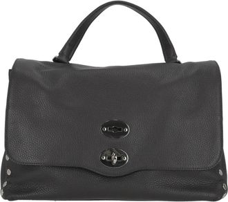 Zanellato Postina Daily M - Dames - Handtassen - Grijs - ONE Size - Leer - Tassen