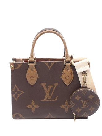 Louis Vuitton 2021-2025 Monogram Reverse Giant OnTheGo PM satchel - Bruin